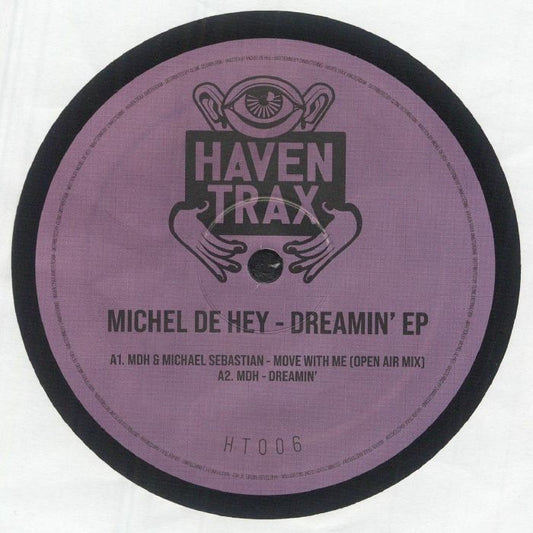 Michel De Hey – Dreamin' EP (12", 180gr, Haven Trax, 2026) Front Cover