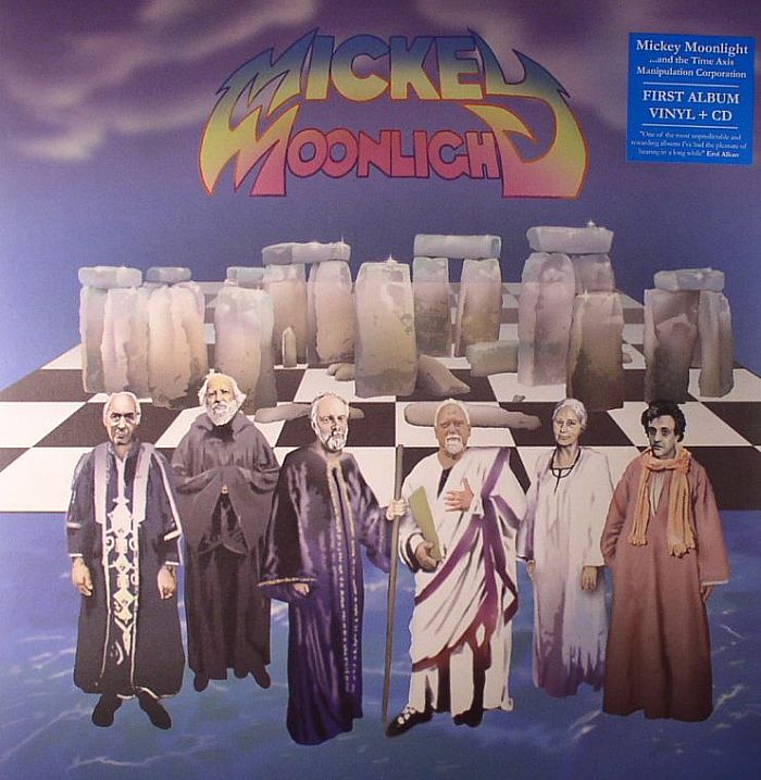 Mickey Moonlight – And The Time Axis Manipulation Corporation (LP+CD, Ed Banger Records, 2011) Front Cover