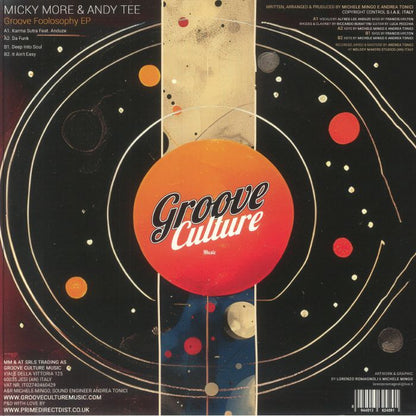 Micky More & Andy Tee – Groove Foolosophy EP (12", Groove Culture Music, 2025) back cover