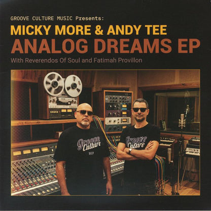Micky More & Andy Tee With Reverendos Of Soul And Fatimah Provillon – Analog Dreams EP (12", Groove Culture Music, 2026) Front Cover