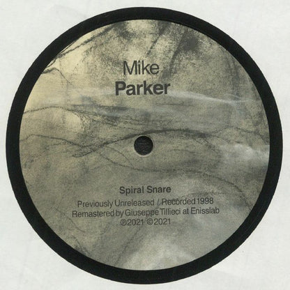 Mike Parker – Reduction / Spiral Snare (12", Geophone, 2021) Back Cover