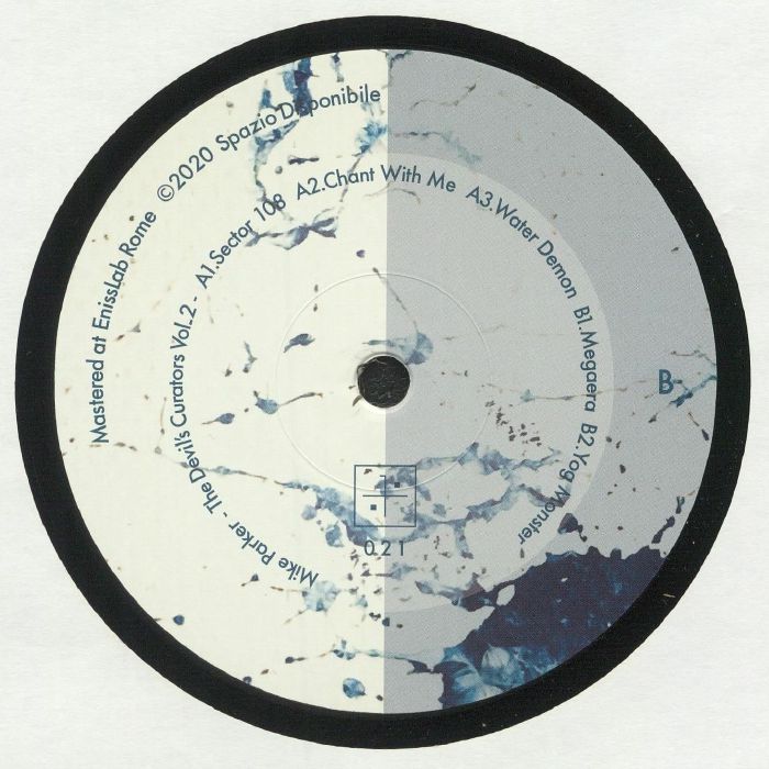 Mike Parker – The Devil's Curators Vol. 2 (12", Spazio Disponibile, 2021) Back Cover