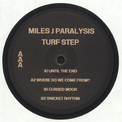 Miles J. Paralysis – Turf Step EP (12", Crying Outcast, 2025) front cover