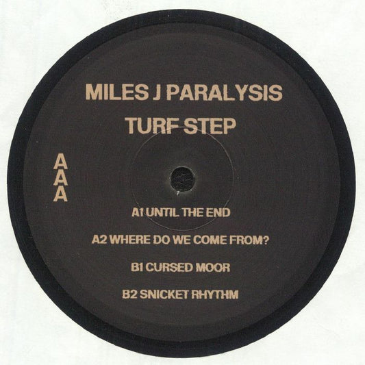 Miles J. Paralysis – Turf Step EP (12", Crying Outcast, 2025) front cover