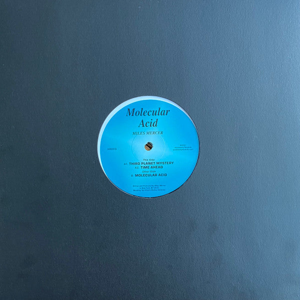 Miles Mercer – Molecular Acid (12", Accessory Records, 2022) Image 3