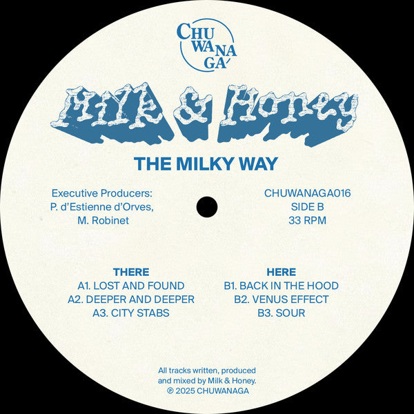 Milk & Honey – The Milky Way (12", Chuwanaga, 2025) Front Cover
