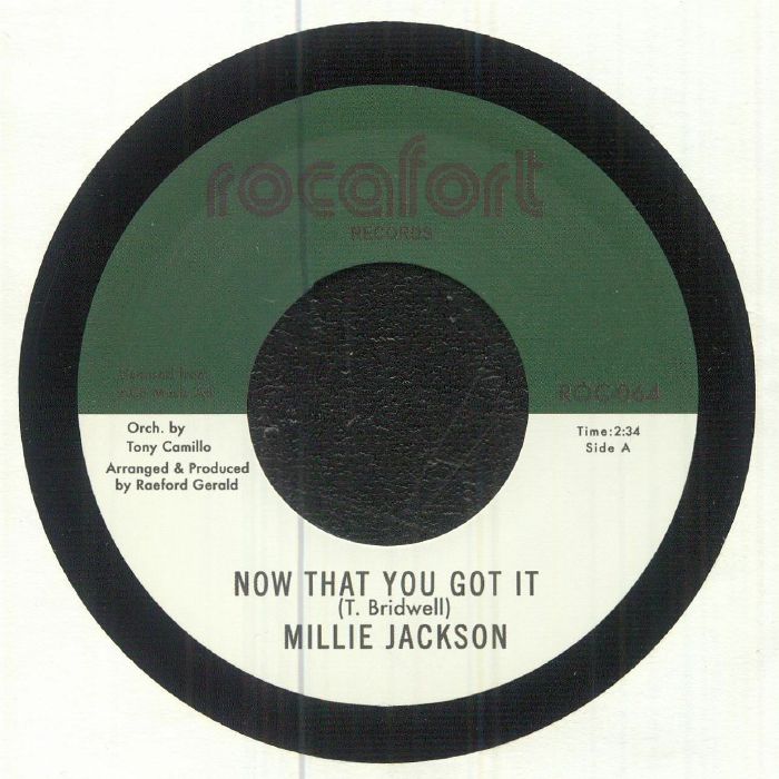 Millie Jackson – Now That You Got / Hypocrisy (7", Rocafort Records, 2026) Front Cover