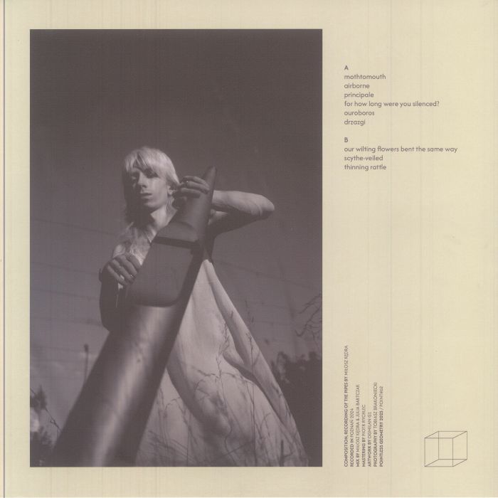 Miłosz Kędra – Their Internal Diapasons (LP, Pointless Geometry, 2025) Back Cover