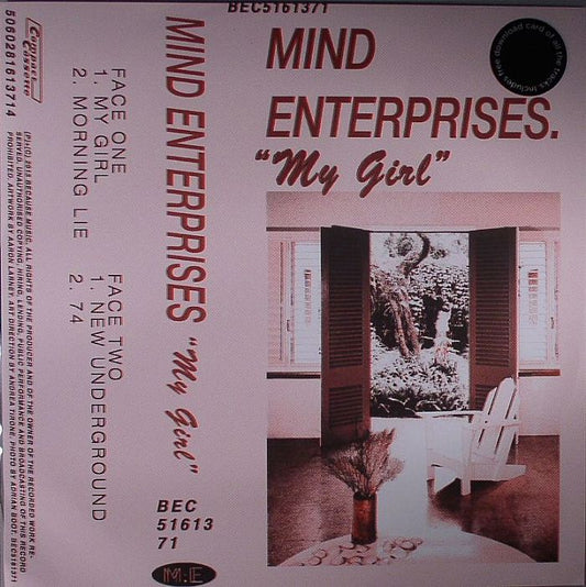 Mind Enterprises – My Girl (12", Because Music, 2025) front cover