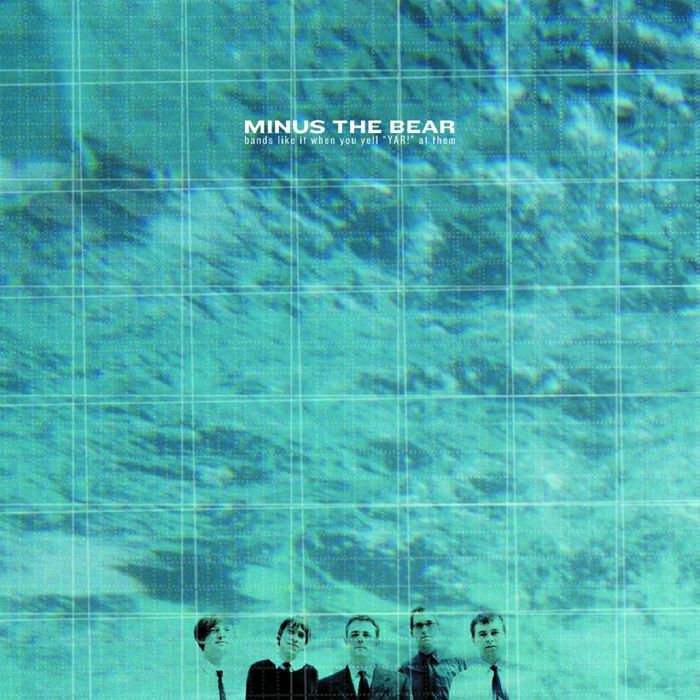 Minus The Bear – Bands Like It When You Yell "YAR!" At Them (12", Blue/Yellow Smoke, Suicide Squeeze, 2026) Back Cover