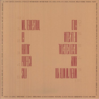 Mitchum Yacoub – A Way In (LP, Olive green, All-Town Sound, 2026) Back Cover