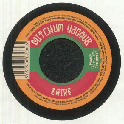 Mitchum Yacoub – Cumbia No Get Enemy (7", Jazz Room Records, 2026) Back Cover