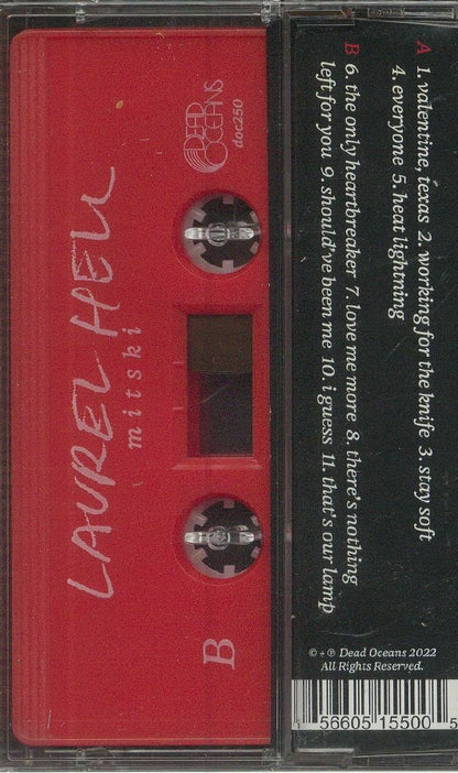 Mitski – Laurel Hell (Cassette, Dead Oceans, 2022) Back Cover