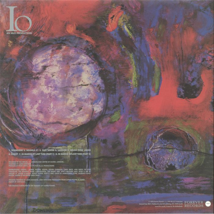 Mlo – Io (reissue) (3xLP, EXCLS3LP | (2LP ” Ltd Edition, Gatefold Sleeve, Forever, 2026) Back Cover