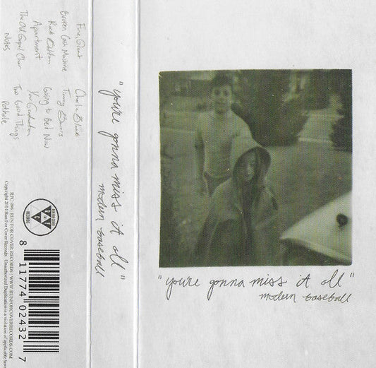 Modern Baseball – You're Gonna Miss It All (Cassette, Run For Cover Records, 2025) image 01