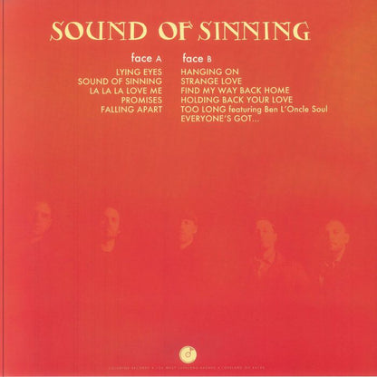 Monophonics – Sound Of Sinning (LP, Green, Gatefold, Colemine Records, 2025) Back Cover