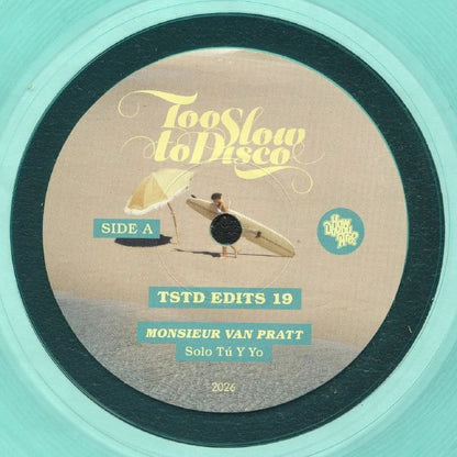 Monsieur Van Pratt – TSTD Edits 19 (7", coke bottle green, How Do You Are?, 2026) Front Cover