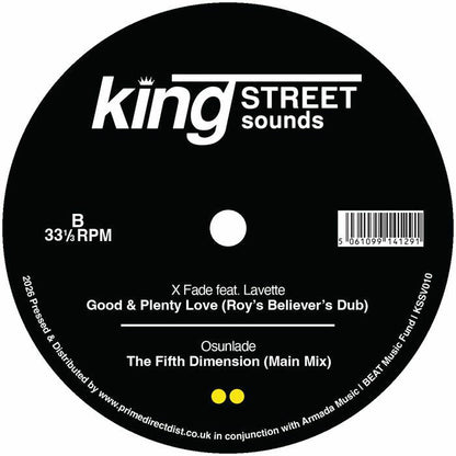 Mood Ii Swing / Jovonn / Roy Davis Jr / Osunlade – King Street Sounds Sampler Vol 7 (12", King Street Sounds, 2026) Back Cover