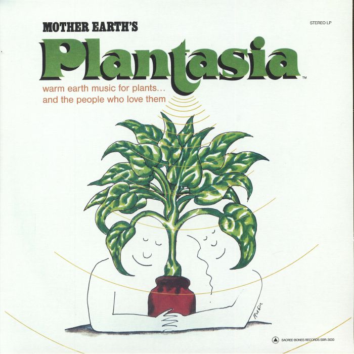 Mort Garson – Mother Earth's Plantasia (50th Anniversary Edition) (LP, recycled green booklet, Sacred Bones, 2026) Front Cover