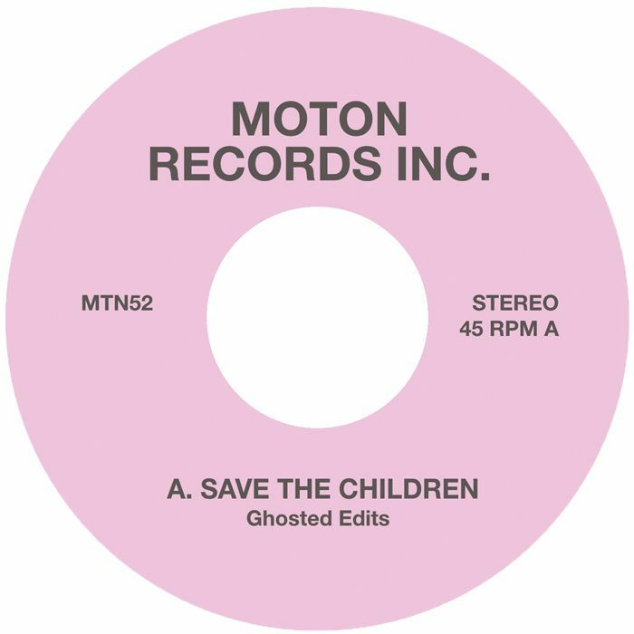 Moton Records Inc – Ghosted Edits (7", Moton, 2026) Front Cover