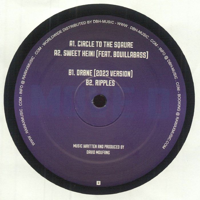 Move D – Circle To The Square (12", Rawax, 2023) Back Cover