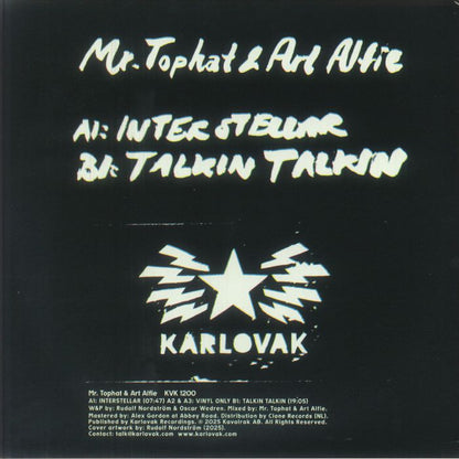 Mr. Tophat Art Alfie – KVK1200 (12", Karlovak, 2026) Back Cover