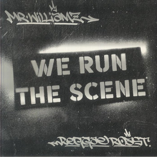 Mr Williamz Reggae Roast – We Run The Scene EP (12", Reggae Roast, 2026) Front Cover