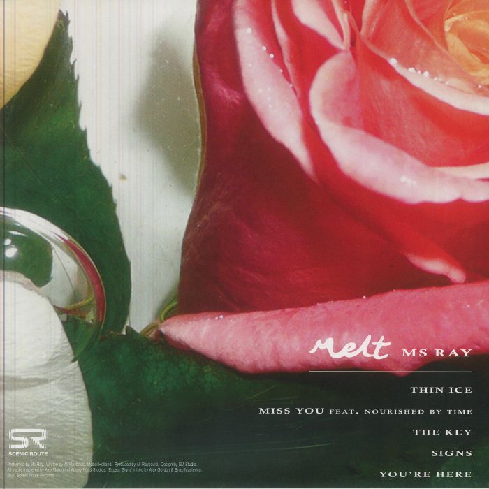 Ms Ray – Melt (LP, Scenic Route, 2026) Back Cover