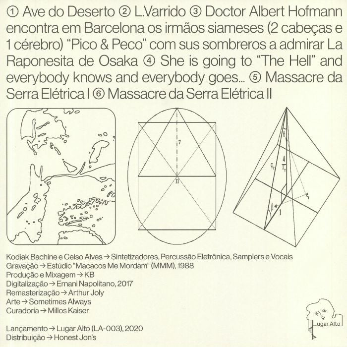 MUMIA – MUMIA (LP, Lugar Alto, 2020) Back Cover