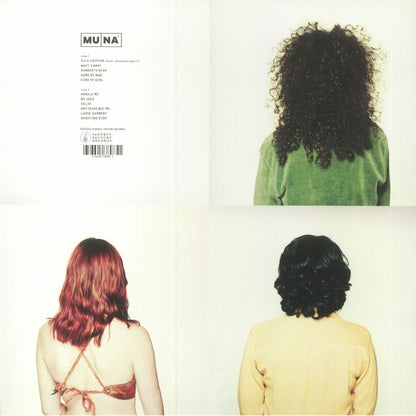 Muna – MUNA (LP, Saddest Factory, 2022) Back Cover