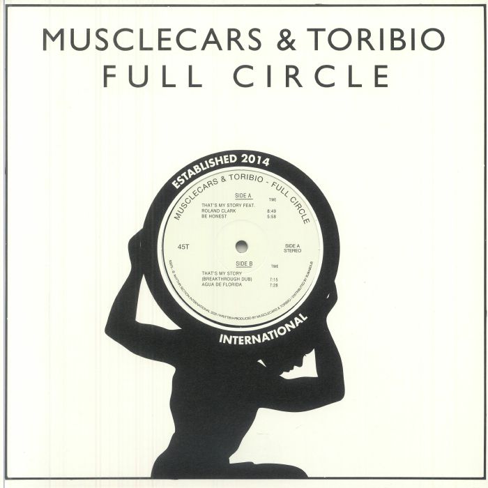 Musclecars & Toribio – Full Circle (12", Rhythm Section International, 2025) Front Cover
