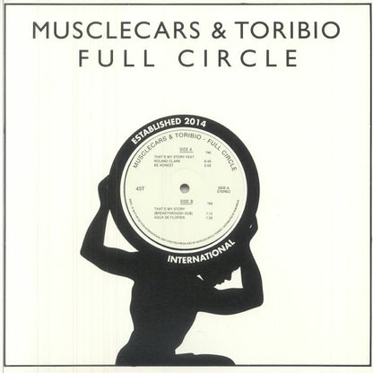 Musclecars & Toribio – Full Circle (12", Rhythm Section International, 2025) Front Cover