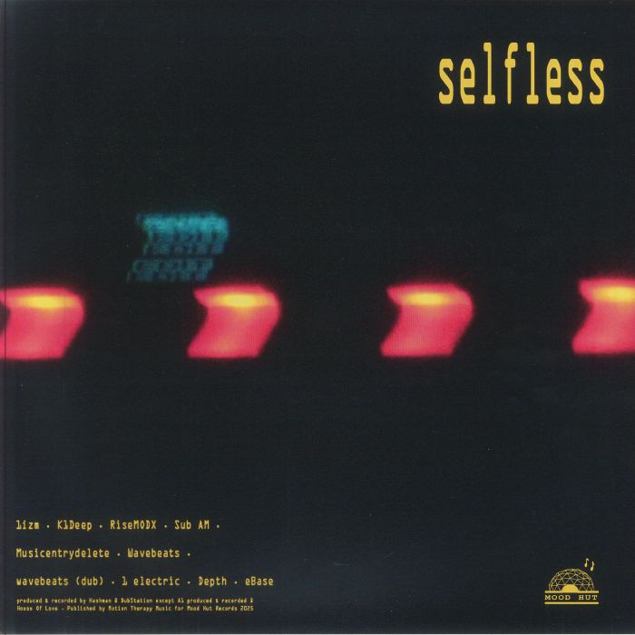 Musicentrydelete – Selfless (2xLP, Mood Hut, 2025) Back Cover