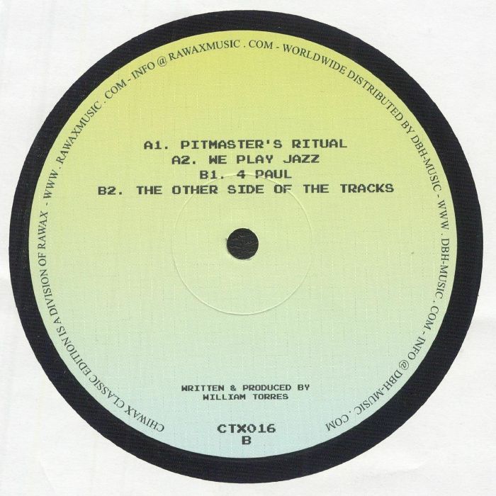 Mystic Bill – Chicago School Of Jazz Vol. 1 (12", Chiwax, 2025) Back Cover