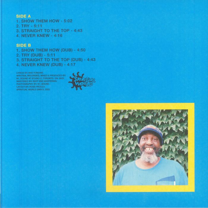 N1_Sound Ras Yunchie – Inna DJ Style (LP, Spiritual World, 2025) Back Cover
