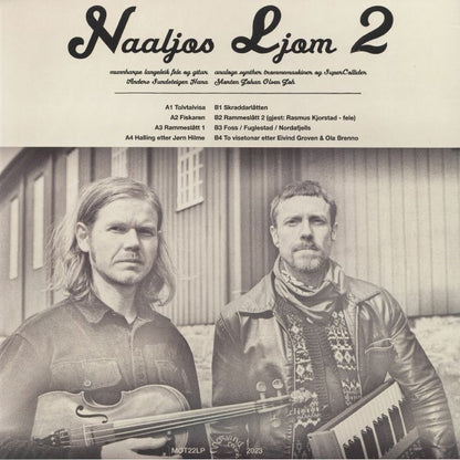 Naaljos Ljom – 2 (LP, Motvind Records, 2023) Back Cover