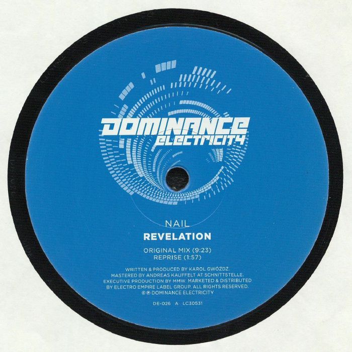 Nail – Revelation (12", Dominance Electricity, 2019) Front Cover
