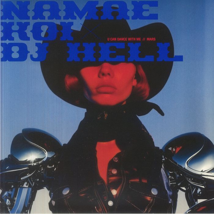 Namae Koi – U Can Dance With Me (12", clear blue, The DJ Hell Experience, 2026) Front Cover