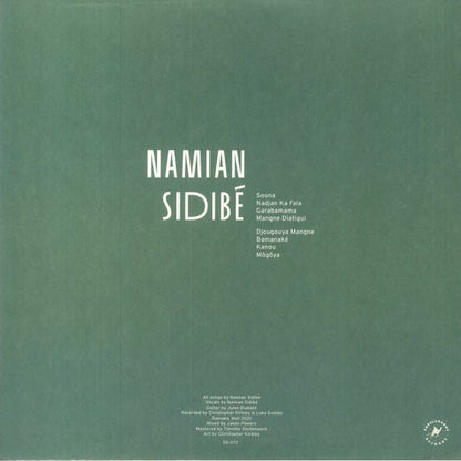 Namian Sidibé – Namian Sidibé (LP, Sahel Sounds, 2023) Back Cover