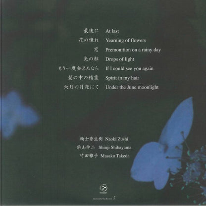 Naoki Zushi = 頭士奈生樹 – III (2xLP, World Of Echo, 2025) Back Cover