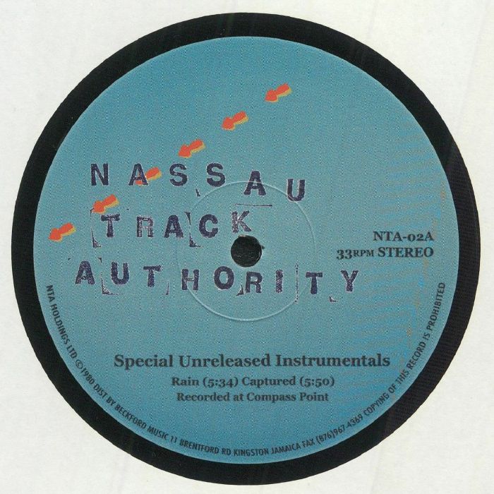 Nassau Track Authority – Special Unreleased Instrumentals (12", Nassau Track Authority, 2025) front cover