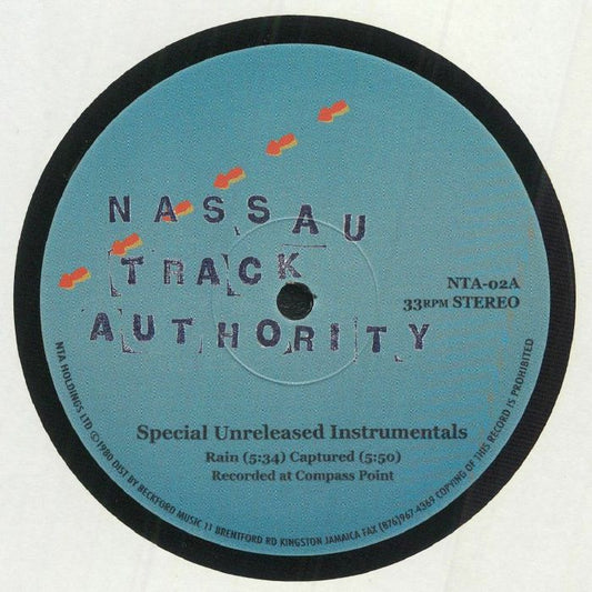 Nassau Track Authority – Special Unreleased Instrumentals (12", Nassau Track Authority, 2025) front cover
