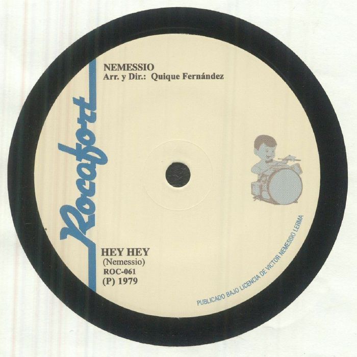Nemessio – Hey Hey (7", Rocafort Records, 2026) Front Cover