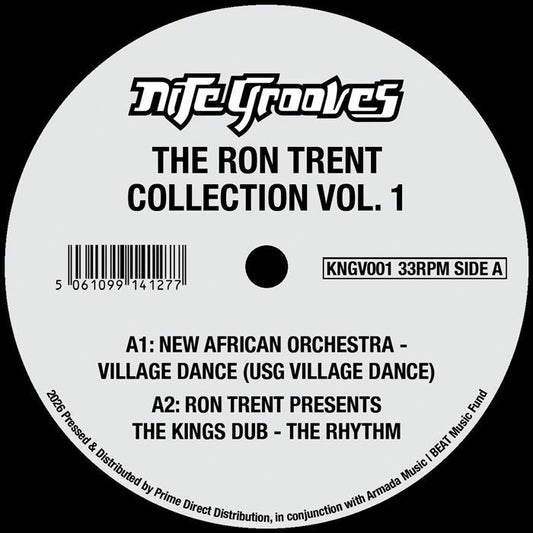 New African Orchestra / Ron Trent / The Kings Dub / Lost Tymeez – The Ron Trent Collection Vol 1 (12", NiteGrooves, 2026) Front Cover