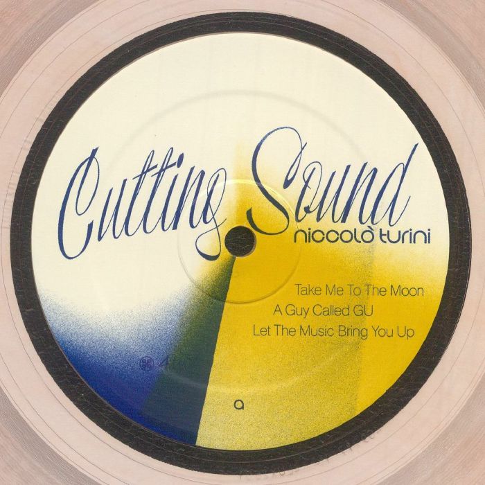 Niccolò Turini – Cutting Sound (12", Clear Peach, 4 Lux, 2026) Front Cover