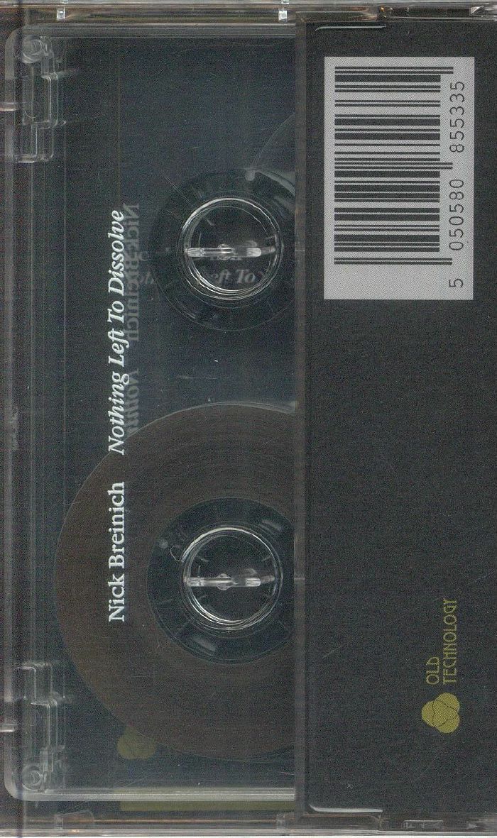 Nick Breinich – Nothing Left To Dissolve (Cassette, Old Technology, 2025) Back Cover
