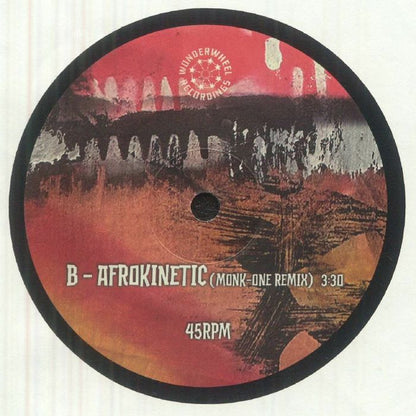 Jungle Brothers Nickodemus Mamadou Tangoudia – Afrokinetic (7", Wonderwheel Recordings, 2026) Back Cover