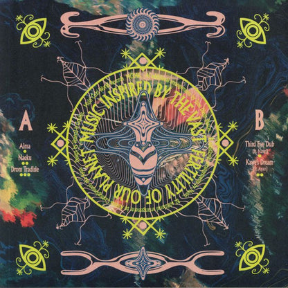 Nicola Cruz – Hybridism (12", Green, Multi Culti, 2025) Back Cover