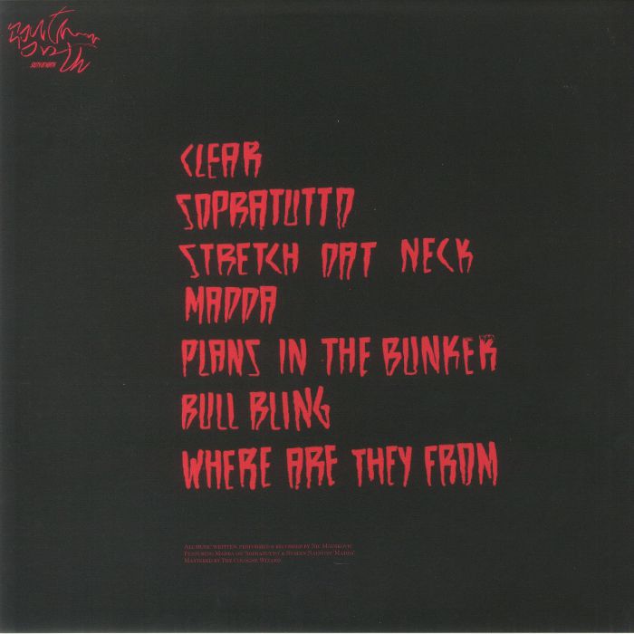 Nicolini – Sopratutto (LP, South of North, 2023) Back Cover