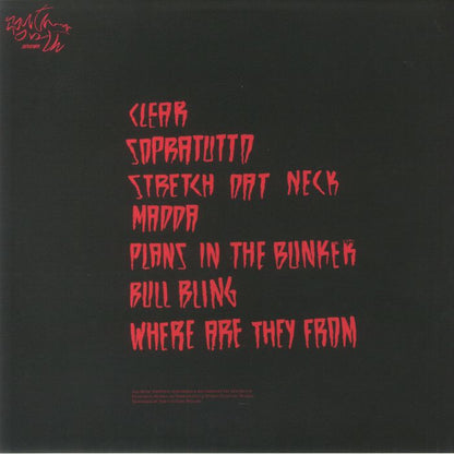 Nicolini – Sopratutto (LP, South of North, 2023) Back Cover